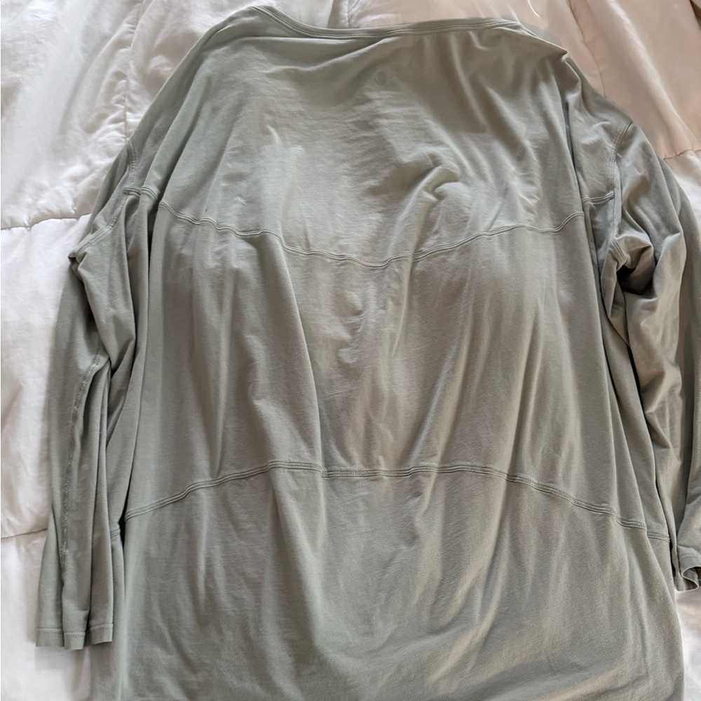 Lululemon Sage Green Shirt